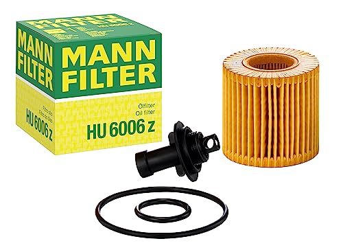 MANN-FILTER HU 6006 z Ölfilter – Ölfilter Satz mit Dichtung / Dichtungssatz – Für PKW