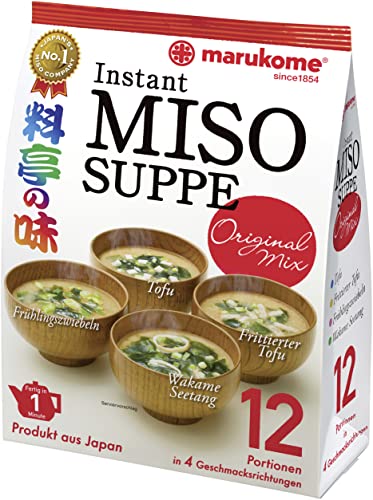 MARUKOME , Dunkelrote Misopaste (Puro Yo Aka) für Suppe, 224,55 g