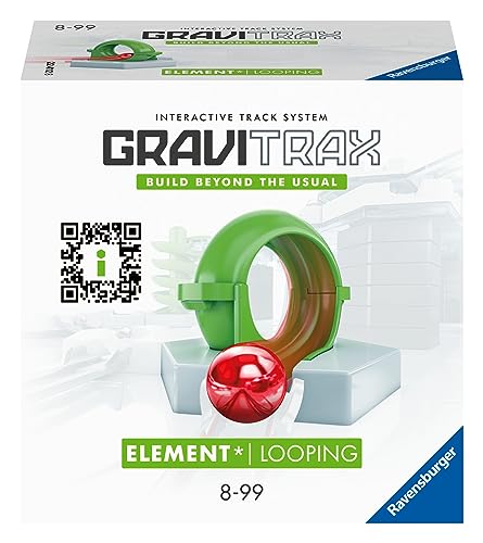 Ravensburger GraviTrax Element Looping 22412 - Erweiterung für deine Kugelbahn - Murmelbahn und Konstruktionsspielzeug ab 8 Jahre