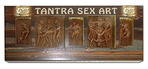 Erotik Schokolade, Tantra Sex Art, Kamasutra, handgefertigte belgische Schokolade 140g