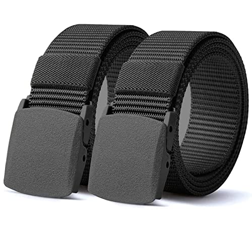 TENINE Taktischer Gürtel, Unisex Canvas , Schwerlast Militär Nylon Web Gurt Riggers Belt