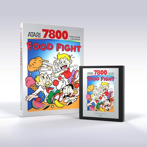 Food Fight (Atari 2600+, 7800 Cartridge)