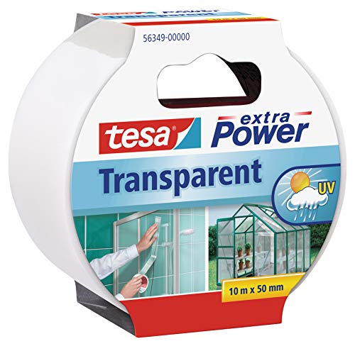 tesa Reparaturband extra Power, transparent, 10m x 50mm