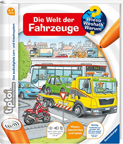 tiptoi® Wieso? Weshalb? Warum? Die Welt der Fahrzeuge: mit über 800 Sounds (tiptoi® Wieso? Weshalb? Warum?, 12)