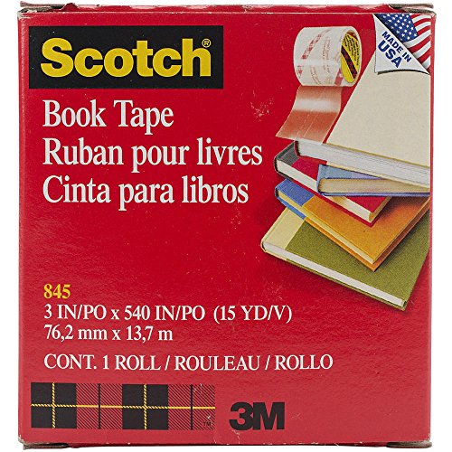 3M Scotch Book Tape Boxed-3" X15yd