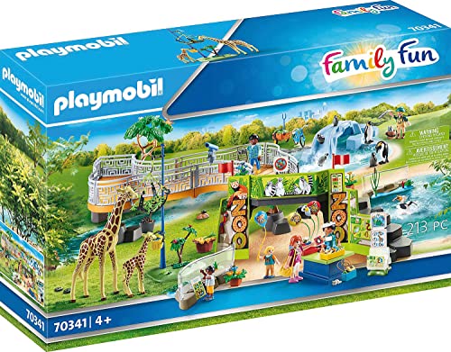 PLAYMOBIL Family Fun 70341 Mein großer Erlebnis-Zoo, Ab 4 Jahren