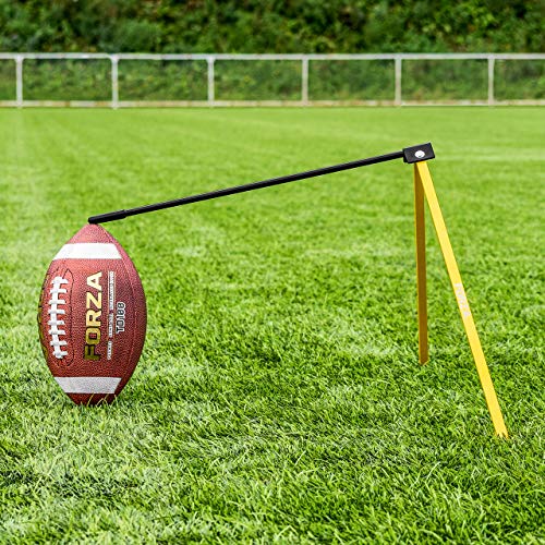 FORZA Kick Stick Ballhalter – mit oder ohne EIN offizieller American Football (ab 14 Jahren) – verschiede Ballgröße erhältlich (Ohne Ball)