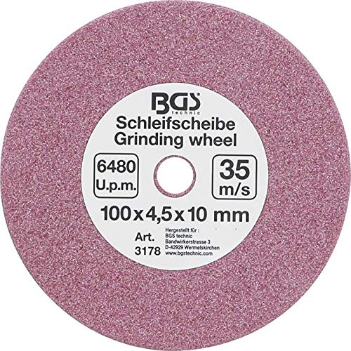 Schleifscheibe 100x4,5x10mm für Sägekettenschärfgerät