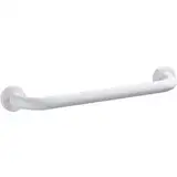 Haltegriff für Badezimmer, Schwarz/Weiß, barrierefreier Handlauf, Aluminium, Badezimmer, Treppengriff, ältere Menschen/Badewanne, Sicherheitsverstärker, rutschfeste Armlehne (weiß, 30 °C)