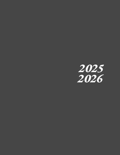 2025 2026: Kalender 2025 2026 Buchkalender a4 1 tag eine seite - Tag mit Zeiteinteilung | 365 Tage | Terminkalender | Office Planer | Kalenderbuch