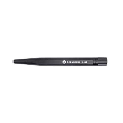 BERNSTEIN 2-162 Glasfaser-Kontaktreiniger Ø 4mm Kunststoffgehäuse, Glasfaserradierer, Länge 120 mm