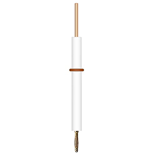 stonylab Elektroden Halter Klemme, PTFE Rod für Elektroden Halter PTFE Körper mit Kunststoff Schutzhülle Elektroden Halter Klemme Elektrochemisches Zubehör