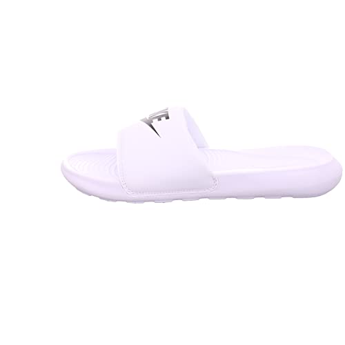 Nike Damen Victori Slipper, White/Black-White, 38 EU