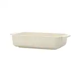 Villeroy und Boch Clever Cooking Rechteckige Backform, 24 x 14 cm, Premium Porzellan, Weiß