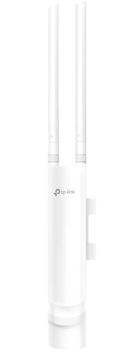 TP-Link EAP225-Outdoor Dualband Gigabit Outdoor WLAN Access Point (300Mbit/s 2,4GHz, 867Mbit/s 5Ghz, 802.3af/at, Omada SDN, IP65 wetterfest für Außenumgebung) weiß