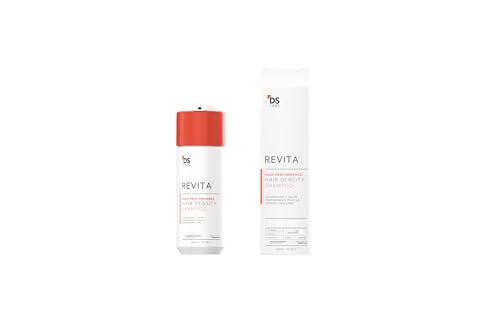 Revita Shampoo gegen dünner werdendes Haar von DS Laboratories - Voluminisierendes, verdickendes Shampoo für Männer und Frauen, fördert das Haarwachstum, stärkt das Haar, sulfatfrei, (205 ml)