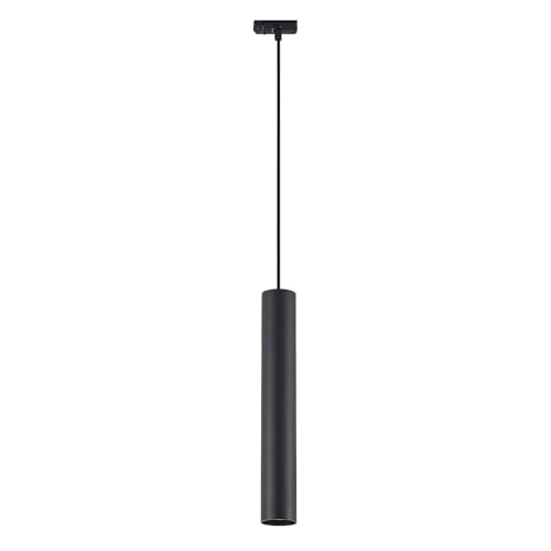 Lindby Stromschienenleuchte 'Linaro' (Modern) in Schwarz aus Metall u.a. für Wohnzimmer & Esszimmer (1 flammig, GU10) - 1-Phasen Stromschiene, Stromschienenstrahler, Wohnzimmerlampe