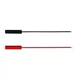 BERNSTEIN Prüfspitze Klinge 1 Mm Paar | Rot, Schwarz | Anschluss für 4mm Buchse | Messkategorie CAT I Bemessungsspannung 30 V/AC und 60 V/DC | Bis auf die Spitze vollständig isoliert