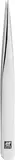 ZWILLING Spitze Pinzette (Entfernen von Splittern, eingewachsenen oder feinen Härchen, Handgeschliffene, angeraute Spitzen), Poliert, Silber, 90 mm
