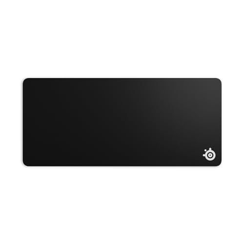 SteelSeries QcK Gaming Mauspad - XXL Stoff - Erstklassiges Tracking und Stabilität - E-Sports-Mousepad - Anti-Rutsch-Unterseite - Komplette Tischabdeckung