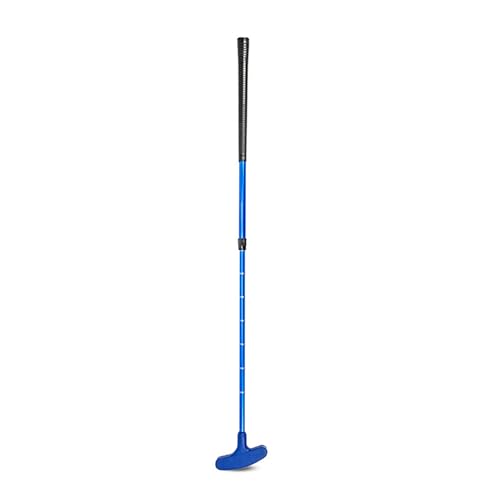 Golf-Putter für Männer und Frauen, 53 cm – 93 cm verstellbare Golf-Putter, Zwei-Wege-Mini-Golf-Putter für Rechts- oder Linkshänder, Junior-Golf-Putter mit Premium-Griff, Golf-Putter Blue