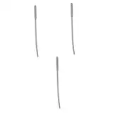 SOLUSTRE 3st Uterusdilatator Zervikaler Spreizstab Aus Metall Gebärmutter-expander Zervikaler Spreizstab Aus Edelstahl Stock Zervikaler Expansionsstab Bar Silver Edelstahl 316