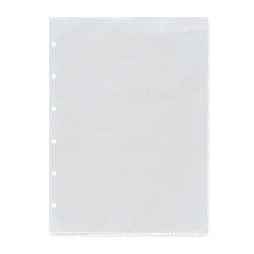 10er Set Stammbuch Folien – Klarsichthüllen für Stammbuch | 130x200 mm | 6-fach Lochung | Standesamtformat | DeinWeddingshop