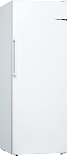 Bosch Hausgeräte GSN29VWEP Serie 4 Gefrierschrank, 161 x 60 cm, 200 L, NoFrost nie wieder abtauen, BigBox Platz für großes Gefriergut, FreshSense für konstante Innentemperatur, Weiß