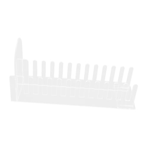 Gatuida Grußkartenständer Begrüßen Gestell Post Anzeige Einzelhandel Schalter Aufkleber Schreibtisch-display-organizer Stand Lagerung Kartenhalter Für Den Schreibtisch Acryl Transparent