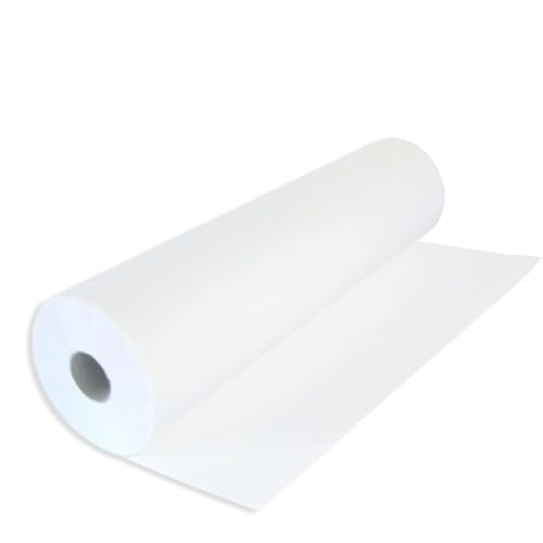 DOC RISTO Ärztekrepp, Liegenabdeckung - 2-lagig, weiß - verschiedene Größen (39x50, 50x50, 55x50, 59x50) (1 Rolle 59cm x 50m)