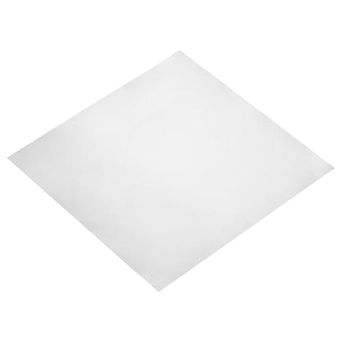 uxcell 1 x GR5 Titanplatte, 100 x 100 x 0,1 mm, Titanlegierung, Metallblech für Industriemaschinen, Metallbearbeitung (10,2 x 10,2 x 0,00 cm)