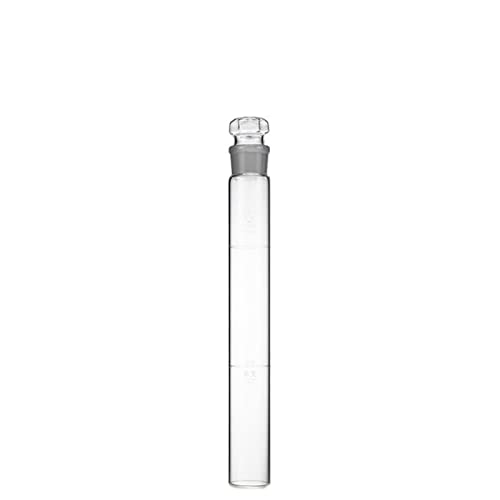 DADAKEWIN 10 ml Glasfarbvergleichsröhrchen mit Glasstopfen Nessler Glasses Chemistry Lab Tubes (8er Pack) (Size : 10ml)