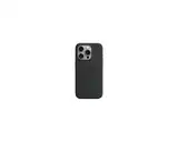 Apple iPhone 15 Pro Silikon Case mit MagSafe – Schwarz 