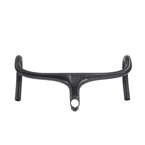 DUOCAI Rennradlenker aus Carbon Integrierter Lenker Rennrad Vorbau Carbon Rennrad Drop Lenker UD Matt, Glänzend, Vorbau 1-1/8(UD Matte 420x120mm)