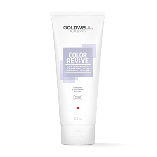 Goldwell Dualsenses Color Revive Farbgebender Conditioner Eisblond für leuchtendes Blond, 200 ml