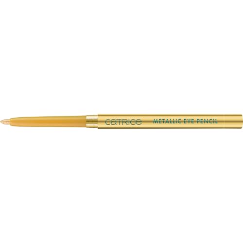 Catrice FESTIVE TREASURES Metallic Eye Pencil, Eyeliner, Nr. C02, Gold, metallisch, vegan, ohne Mikroplastikpartikel, Nanopartikel frei, ohne Parfüm, 1er Pack (0.22g)