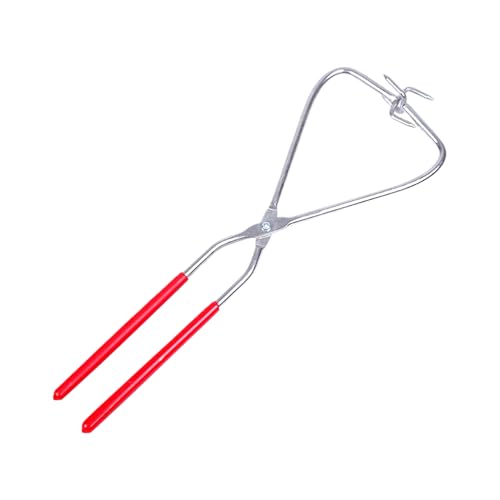 Dipping Tongs, Clay Glazing Tool, 30.8/8.2/3.3 Inches, Stainless Steel Craft Pliers, Precision Control Design for Pottery, Painting, and Sculpting Work, Multicolor
