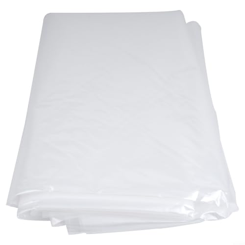 GLFLOW Polyethylen-Folie, Kunststofffolie für Gewächshausabdeckung, staubwasserdichte Folien für Gewächshaus, Möbel, Gebäudeschutz (3 x 6 m)