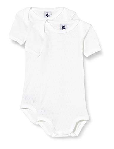 Petit Bateau Unisex Baby 5421700 Kleinkind-Unterwäscheset, Weiß weiß, 24 Monate