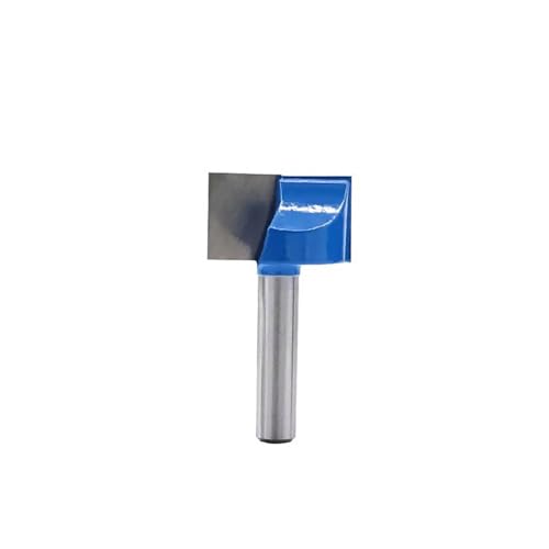 Pangyoo 8mm Schaft Reinigung Boden Gravur Bit Vollhartmetall-schaftfräser CNC Fräser for Holz Router Bit Holzbearbeitung Werkzeuge(30mm)