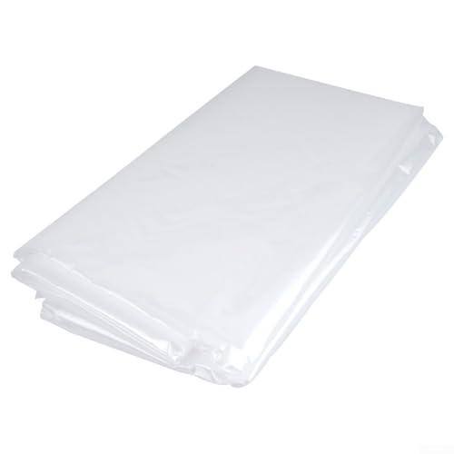 Jotekonoby Gewächshausabdeckung, Polycarbonat-Gewächshausplatten, Polytunnel, Kunststoff-Gewächshausabdeckungen, Ersatz für Gartenisolierung und Gebäudeschutz (2 m x 6 m)