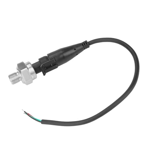 G1/4 "Drucksensor, DC 5V Edelstahl Drucksensor für Wasser Luft Gas Heizöl (0-30PSI)