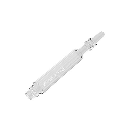 8 Flight Kurze+ Durchsichtige 22.5mm Dart Dartschäfte Drehversion