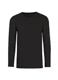 Trigema Mädchen Langarmshirt 202501, Schwarz (schwarz 008), 140