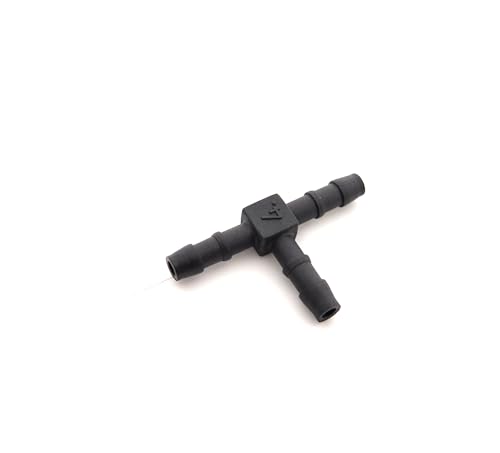 Schlauchverbinder Kunststoff T-Stück x2 - Außendurchmesser 4mm - Für Schläuchen