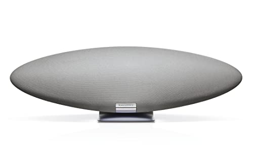 Bowers & Wilkins Zeppelin, Wireless HiFi Lautsprecher mit Alexa Built-in, AirPlay 2, aptX Adaptive Bluetooth, Spotify Connect, Bowers and Wilkins Music App, in legendärem Design, Pearl Grey