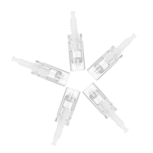 SOLUSTRE 5st Elektrische Mikronadel Winzige Microneedling-nadeln Microneedling- Nadeln -maschinen Austausch Der Microneedling-spitze Hautpflegenadel Titanlegierung
