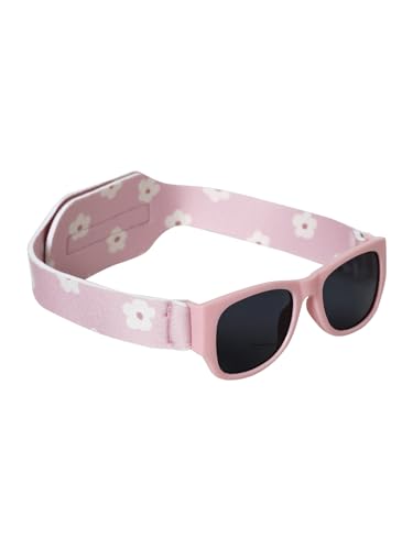 Vertbaudet Mädchen Baby Sonnenbrille mit Klettband rosa