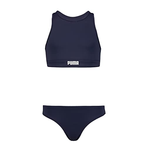 Puma Kinder Bikini Set Badebekleidung, Marineblau, 152