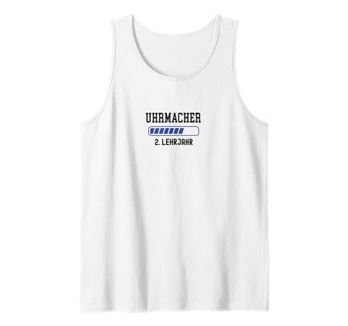 Herren Ausbildung Uhrmacher 2. Lehrjahr Uhrmacherausbildung Tank Top